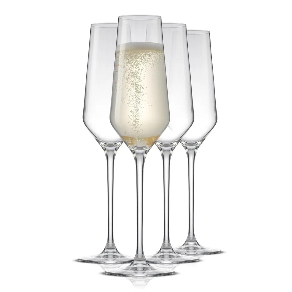 joyjolt-layla-champagne-glasses-6-5-oz-lead-free-crystal-set-of-4 image 1