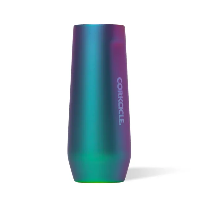 corkcicle-stemless-flute-7-oz-dragonfly image 1