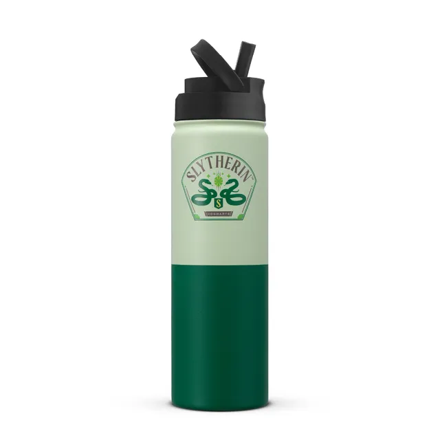 joyjolt-harry-potter-slytherin-stainless-steel-water-bottle-22-oz image 1