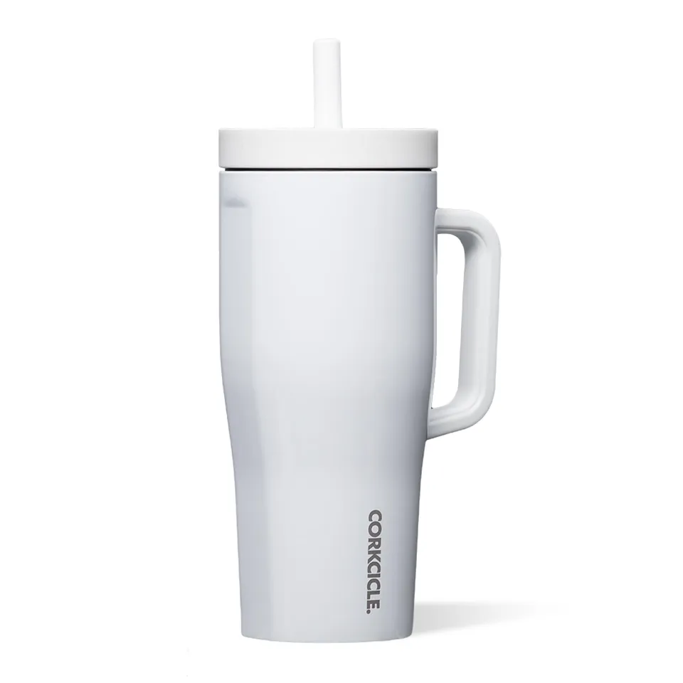 corkcicle-cruiser-insulated-tumbler-with-handle-straw-22oz-triple-insulated-stai image 1