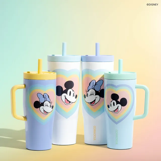 corkcicle-x-disney-mickey-minnie-mouse-retro-rainbow-leakproof-cruiser-22oz-or-4 image 1