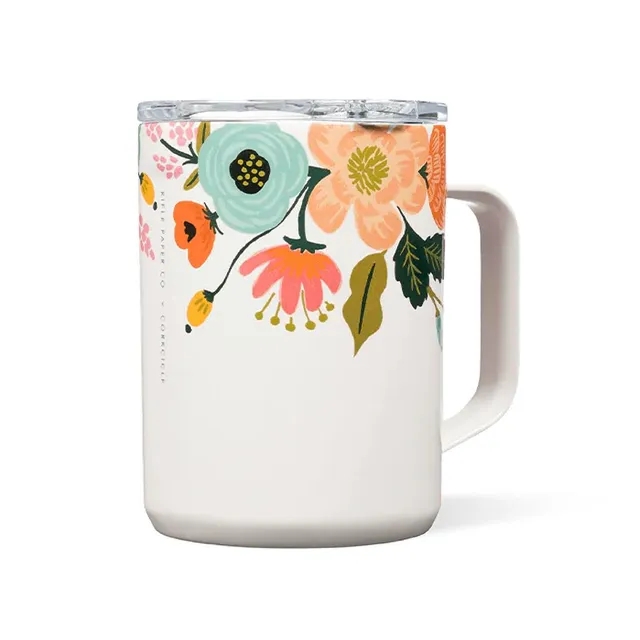 corkcicle-x-rifle-paper-co-triple-insulated-coffee-mug-with-handle-16-oz-cream-l image 1