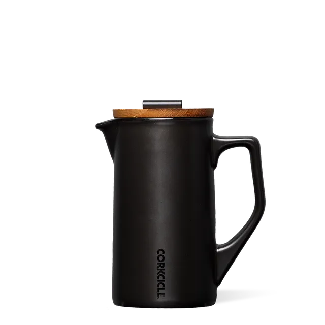 corkcicle-ceramic-french-press-34oz-capacity-double-walled-ceramic-minimalist-de image 1