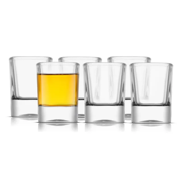 joyjolt-city-heavy-base-shot-glasses-set-of-6-or-10-1-5-oz image 1