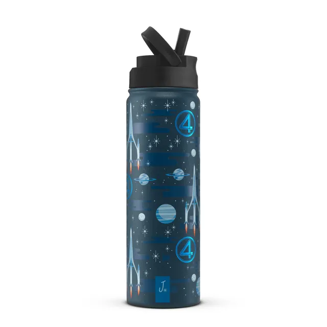 joyjolt-fantastic-four-prepare-4-launch-stainless-steel-water-bottle-22-oz image 1