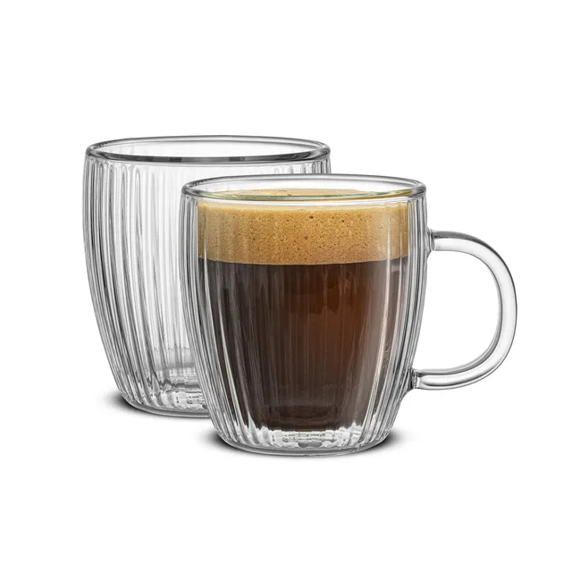 joyjolt-savor-fluted-double-wall-espresso-glasses-5-4-oz-set-of-4 image 1