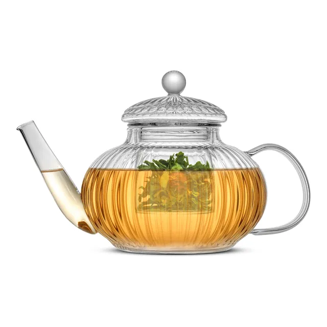 joyjolt-fluted-tea-kettle-borosilicate-glass-stovetop-kettle-with-removable-infu image 1