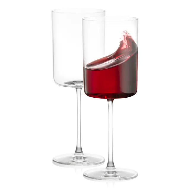 joyjolt-claire-red-wine-glasses-set-of-4-european-crystal image 1