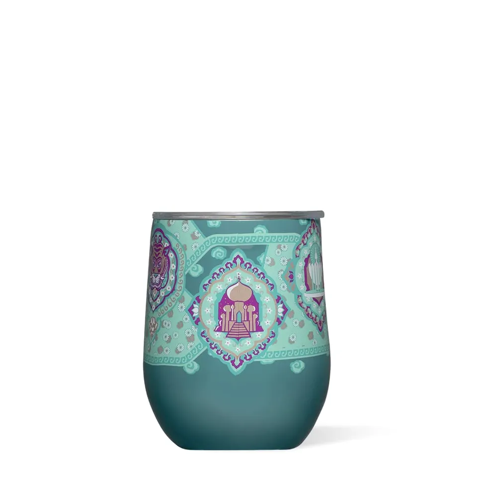 corkcicle-stemless-wine-glass-tumbler-12-oz-princess-jasmine image 1