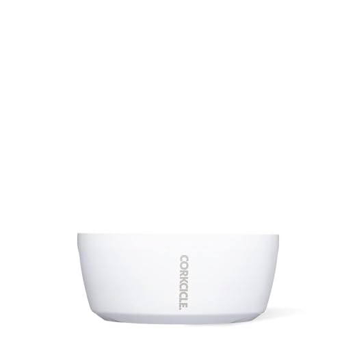 corkcicle-dog-bowl-32-oz-stainless-steel-gloss-white image 7