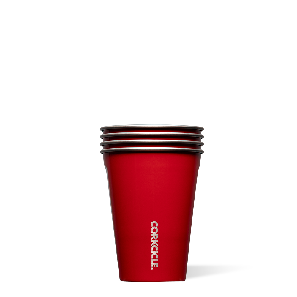 corkcicle-eco-stacker-4-pack-reusable-stainless-steel-party-cups image 1