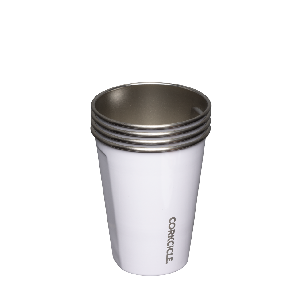 corkcicle-eco-stacker-4-pack-reusable-stainless-steel-party-cups image 3