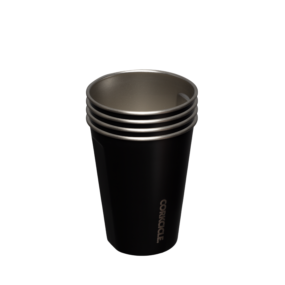 corkcicle-eco-stacker-4-pack-reusable-stainless-steel-party-cups image 4