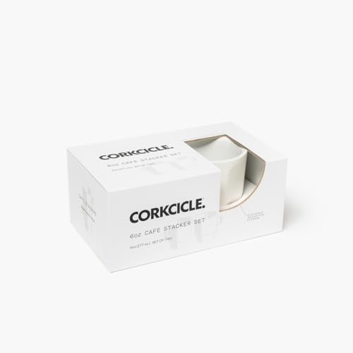 corkcicle-cafe-stacker-stackable-coffee-cups-6-oz-double-pack-gloss-oat-milk image 4