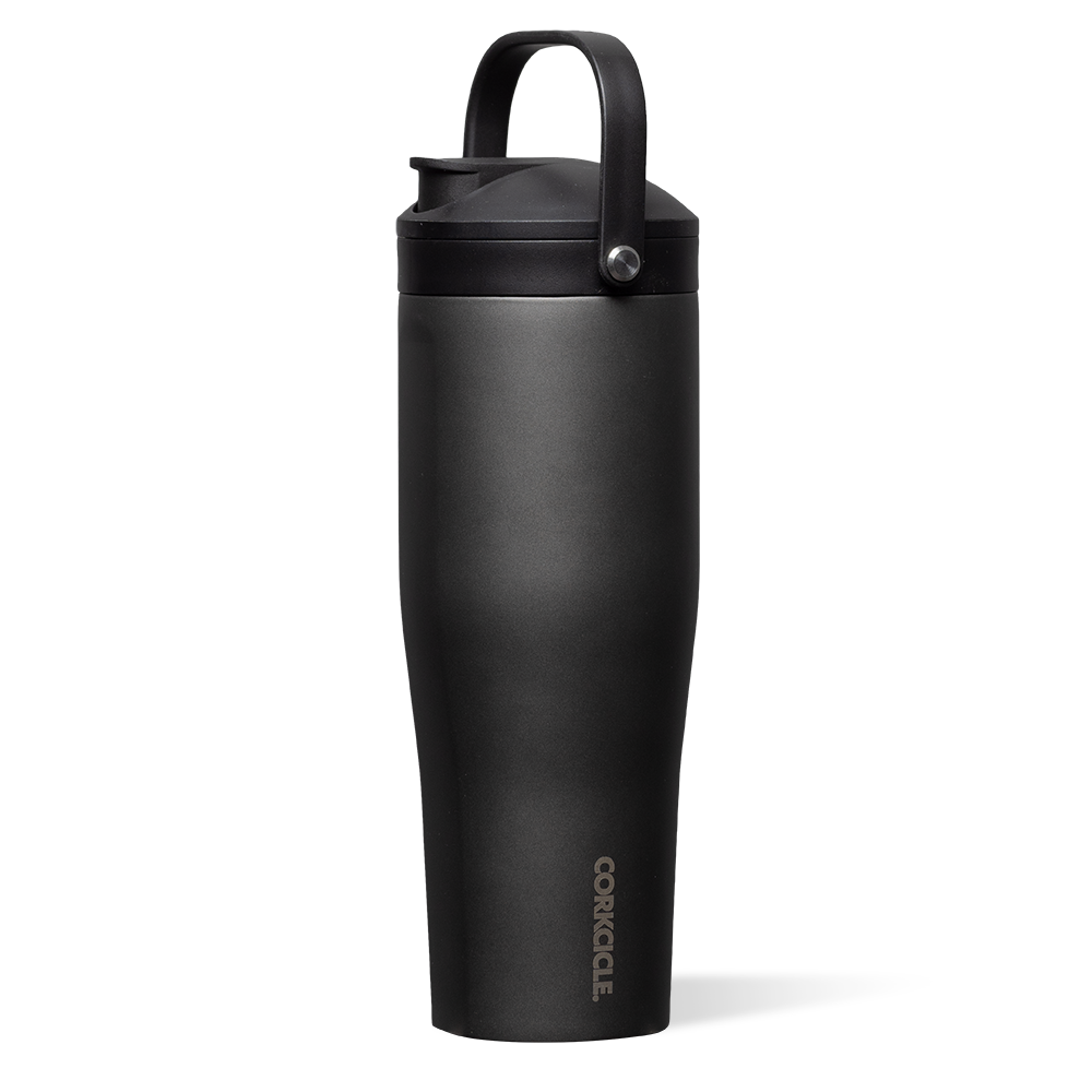 corkcicle-protein-shaker-30oz-insulated-mixer-bottle-with-agitator-strainer image 3
