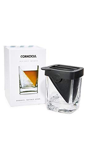 corkcicle-whiskey-wedge-9-oz-old-fashioned-glass-with-silicone-ice-mold-for-bour image 5