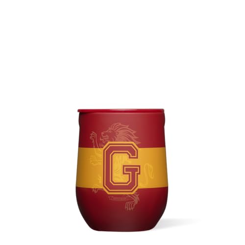 corkcicle-stemless-insulated-wine-glass-tumbler-12-oz-gryffindor image 2