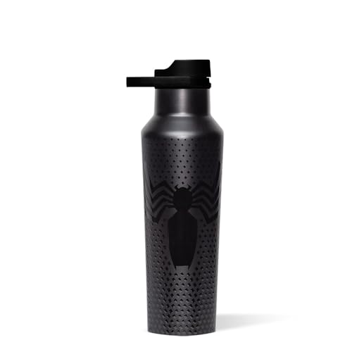 corkcicle-marvel-sport-canteen-20-oz-venom-insulated-stainless-steel-water-bottl image 6