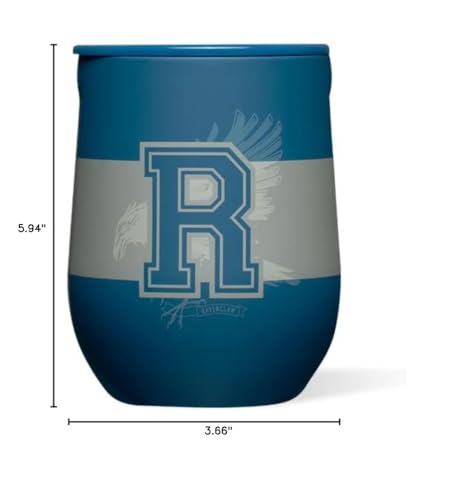 corkcicle-stemless-insulated-wine-glass-tumbler-12-oz-ravenclaw image 4
