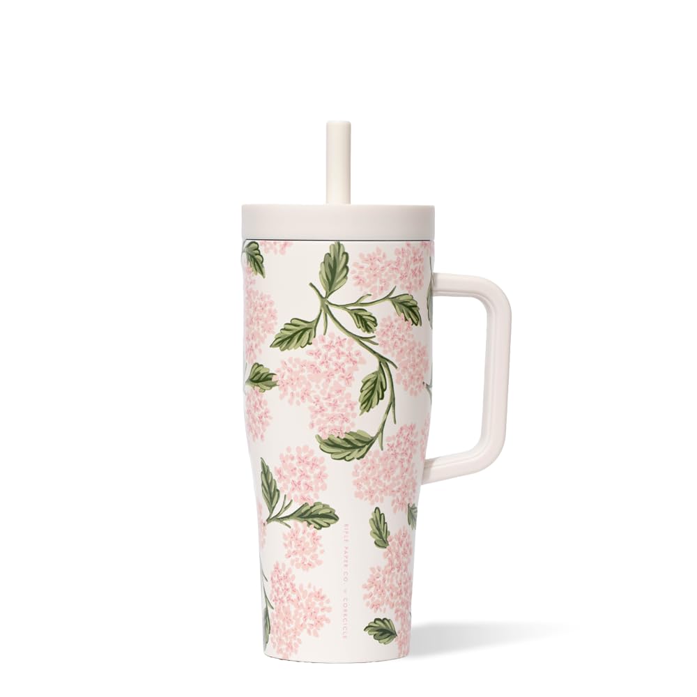 corkcicle-x-rifle-paper-co-cruiser-insulated-tumbler-with-handle-straw-22-oz-gar image 6