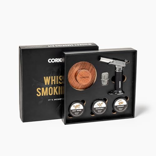 corkcicle-whiskey-smoking-kit-all-in-one-smoker-with-torch-3-wood-chips image 8