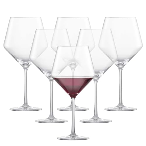schott-zwiesel-pure-burgundy-red-wine-glasses-set-of-6-23-oz-tritan-crystal-dish image 8