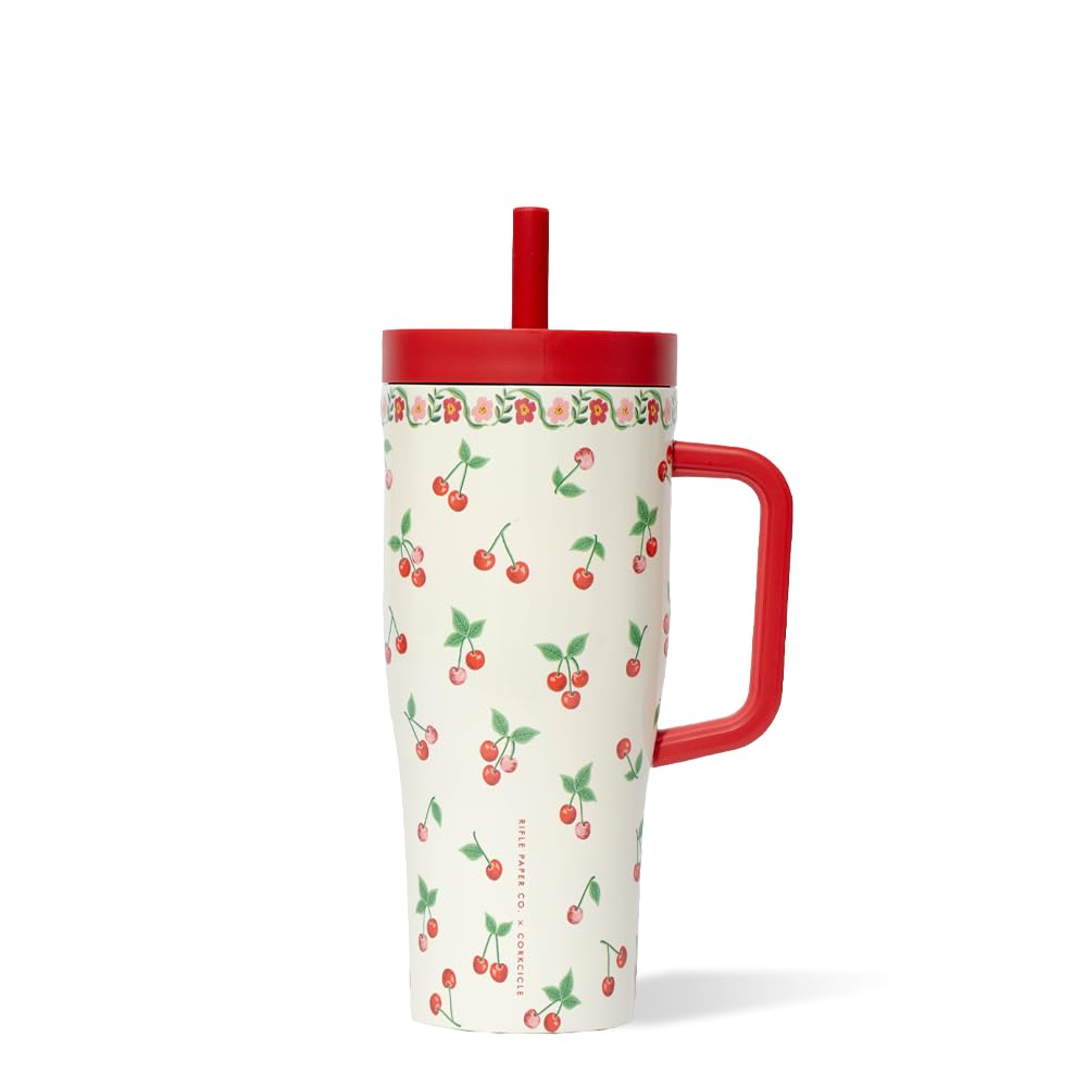 corkcicle-x-rifle-paper-co-cruiser-insulated-tumbler-with-handle-straw-22-oz-gar image 5