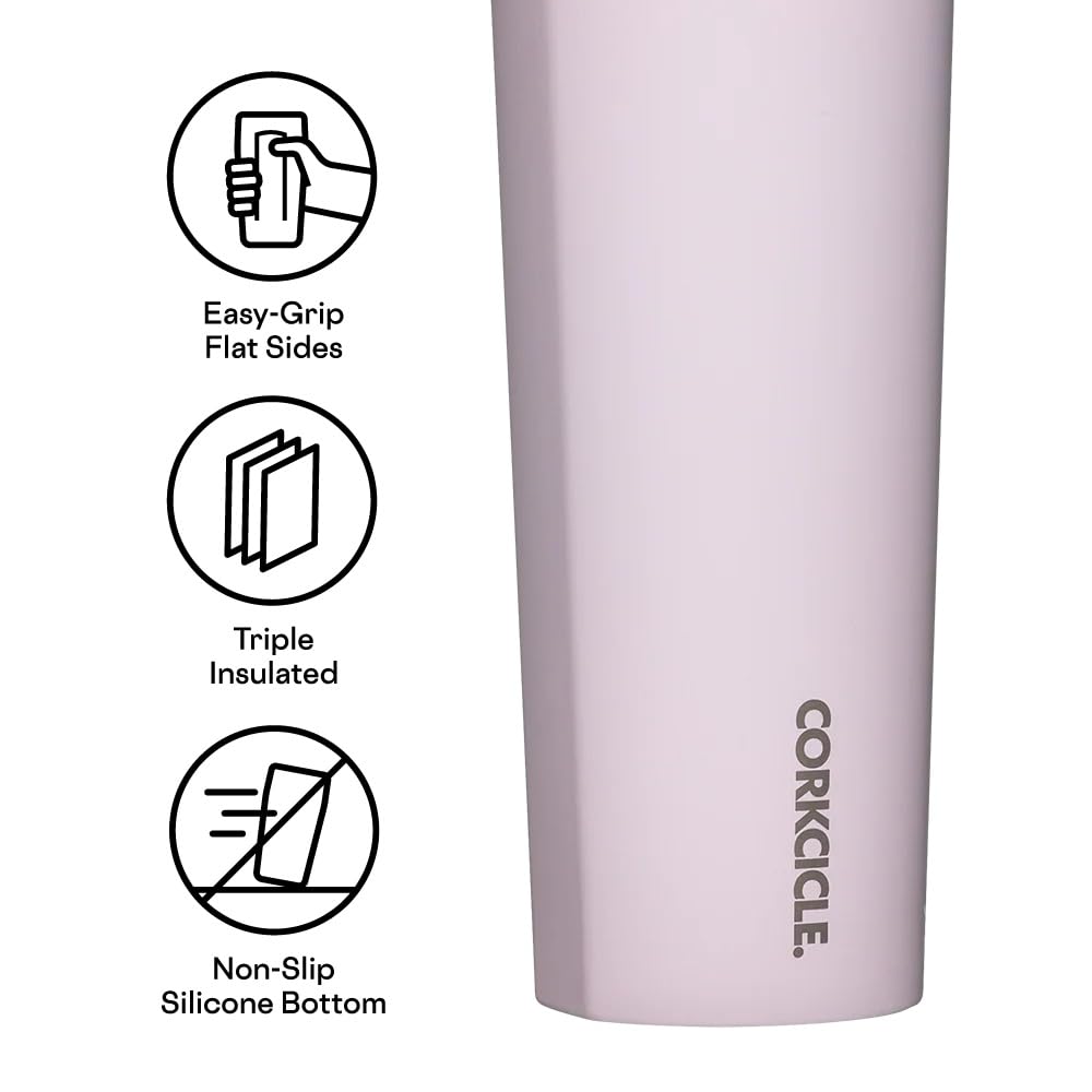 corkcicle-classic-canteen-16-oz-powder-puff-triple-insulated-stainless-steel-bot image 3