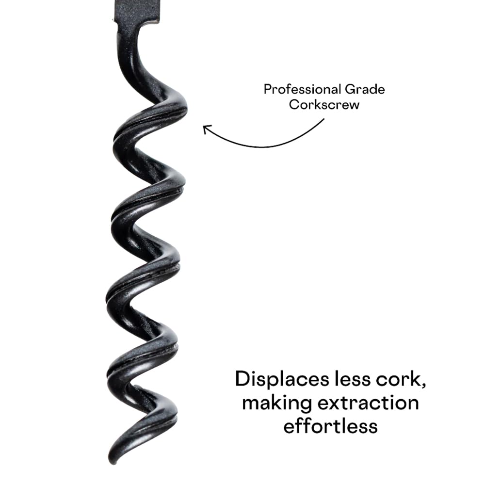 corkcicle-wine-key-stainless-steel-corkscrew-with-foil-cutter-and-crown-cap-open image 2