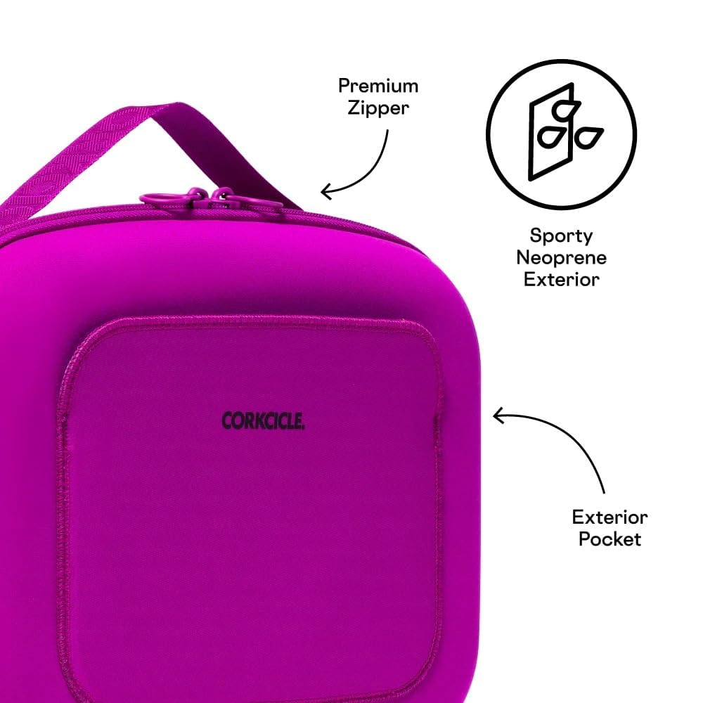 corkcicle-lunchpod-insulated-lunch-bag-crush-proof-design-berry-punch-neoprene image 4