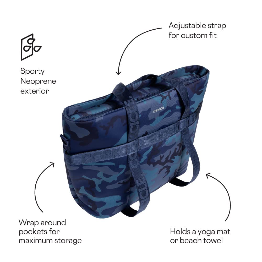 corkcicle-estelle-tote-insulated-large-cooler-bag-with-padded-shoulder-strap-nav image 7
