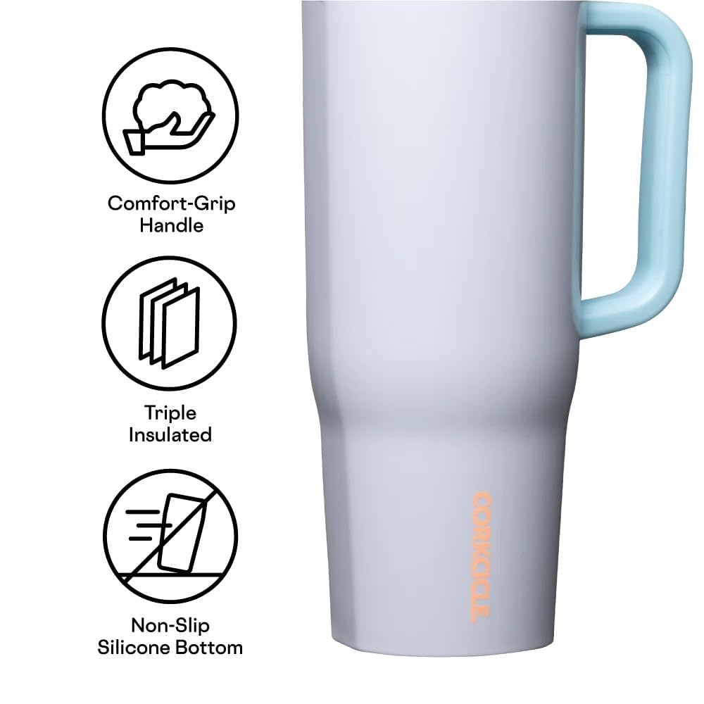 corkcicle-cruiser-insulated-tumbler-with-handle-straw-40-oz-triple-insulated-lea image 5