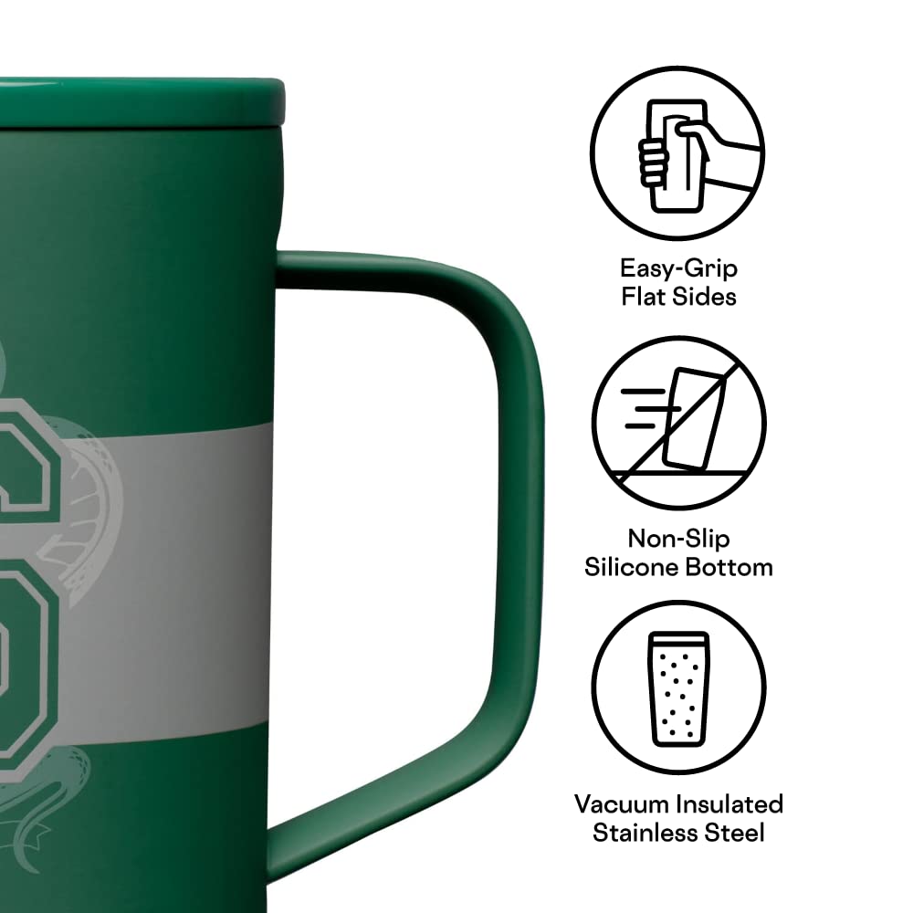 corkcicle-harry-potter-slytherin-coffee-mug-16-oz-stainless-steel-insulated-trav image 2
