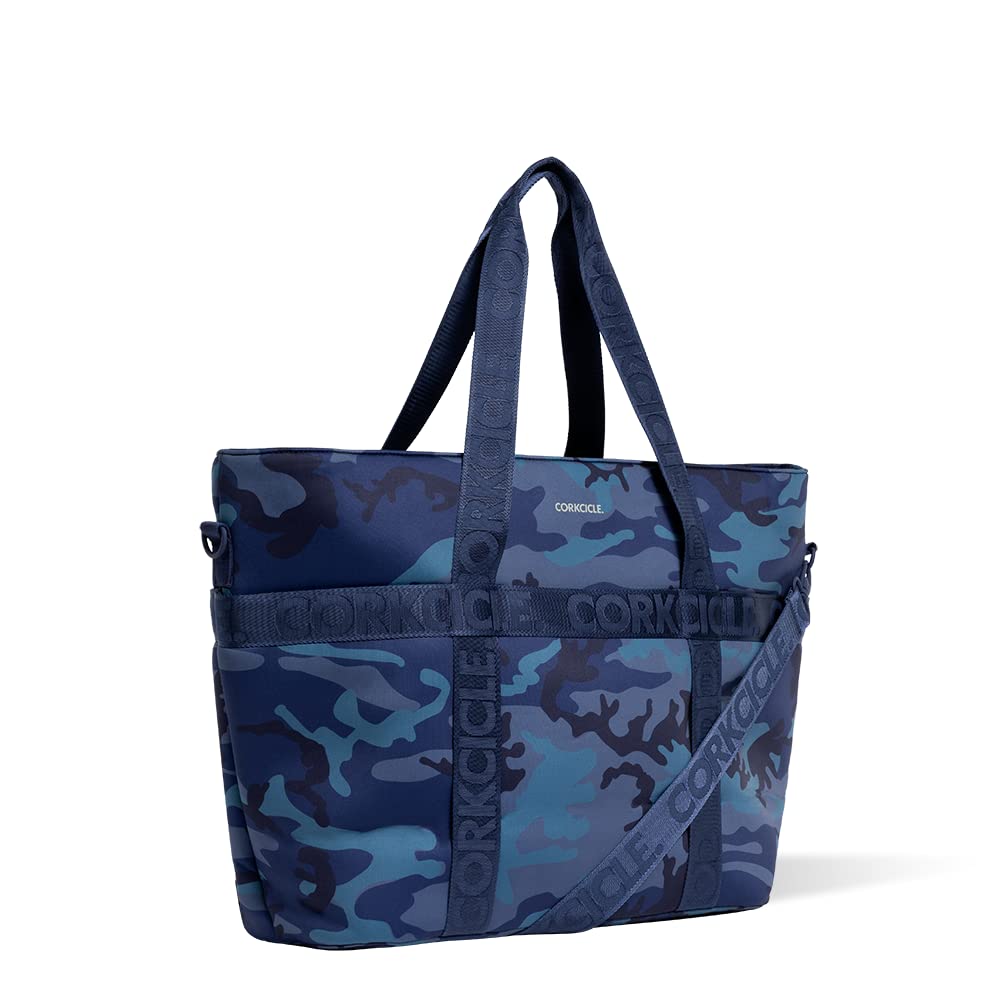corkcicle-estelle-tote-insulated-large-cooler-bag-with-padded-shoulder-strap-nav image 3