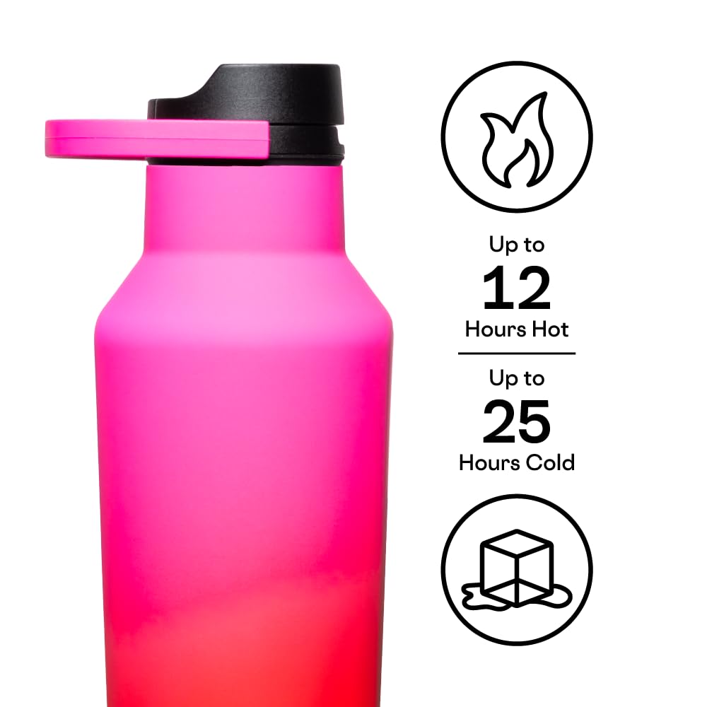corkcicle-classic-sport-canteen-insulated-stainless-steel-water-bottle-20-oz-san image 2