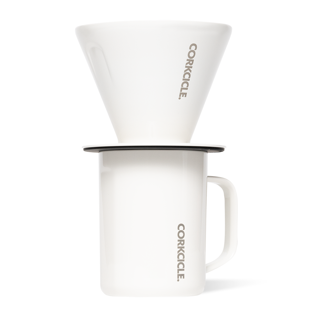 corkcicle-pour-over-set-16oz-insulated-coffee-mug-with-stainless-steel-pour-over image 1