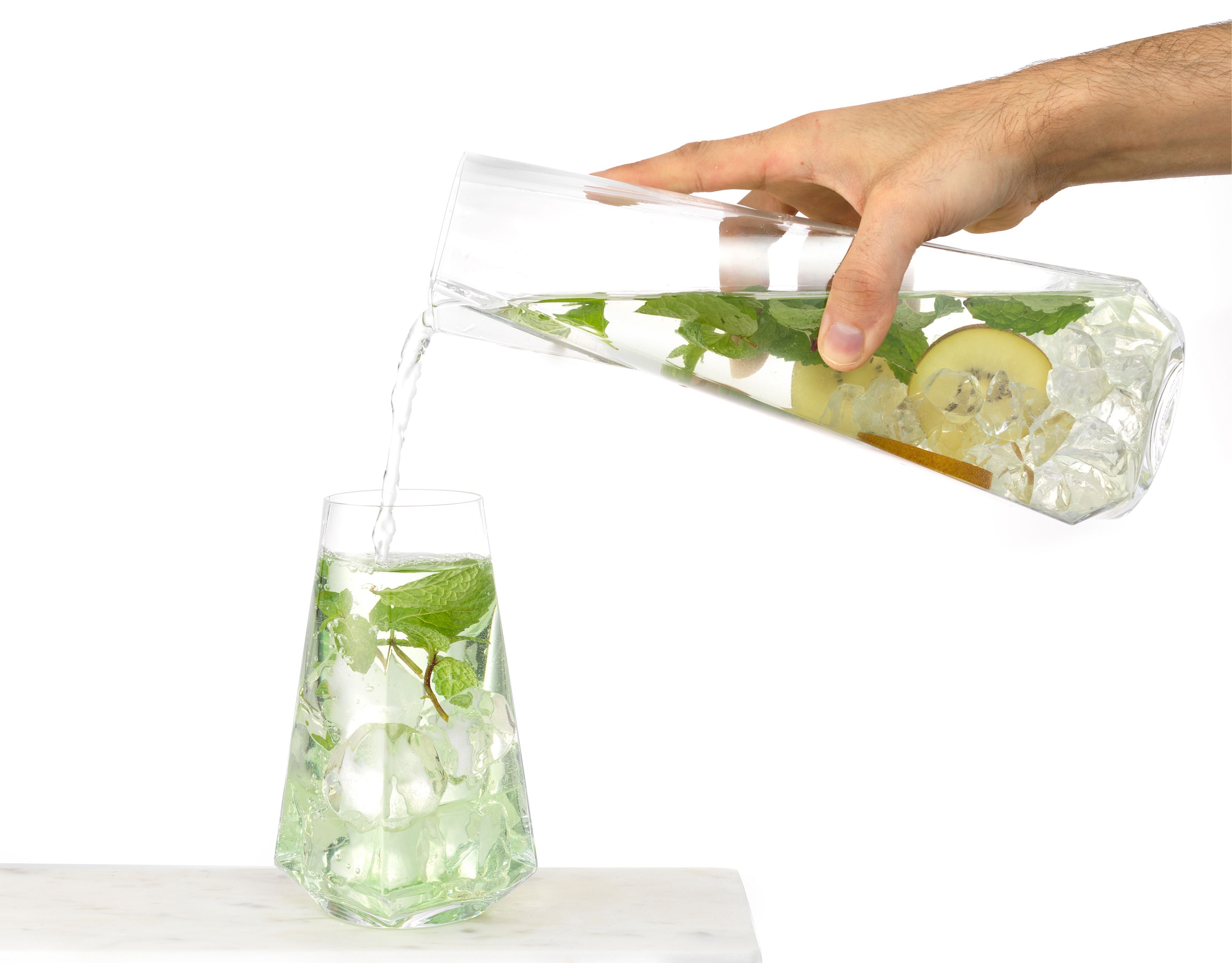 joyjolt-infinit-lux-crystal-highball-glasses-pitcher-set-43-oz-pitcher-4-x-18-oz image 5