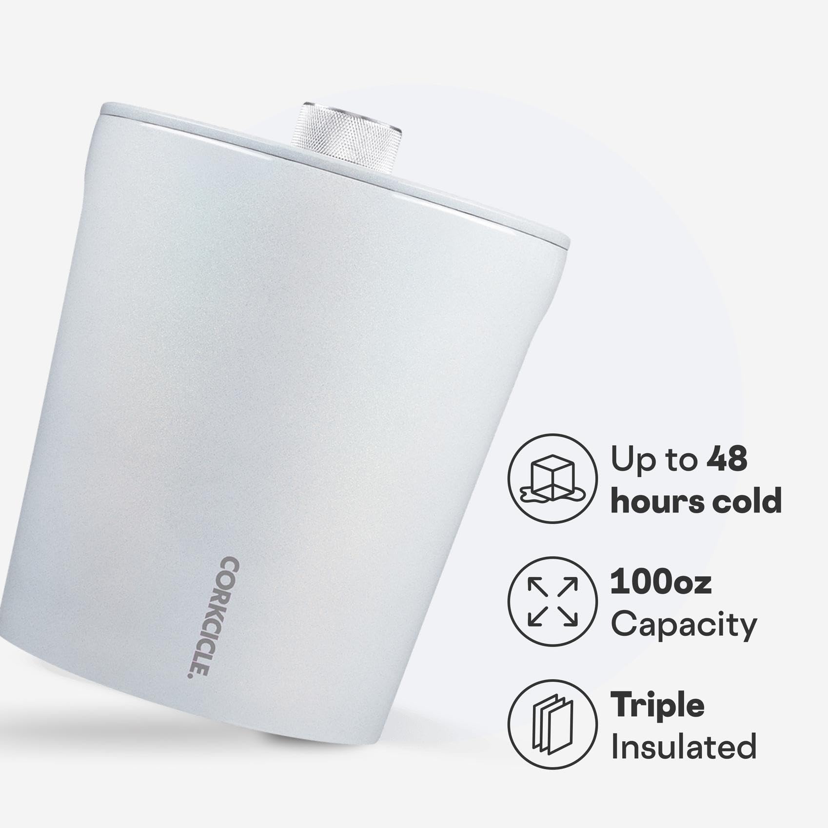 corkcicle-insulated-ice-bucket-with-lid-100-oz-unicorn-magic image 3