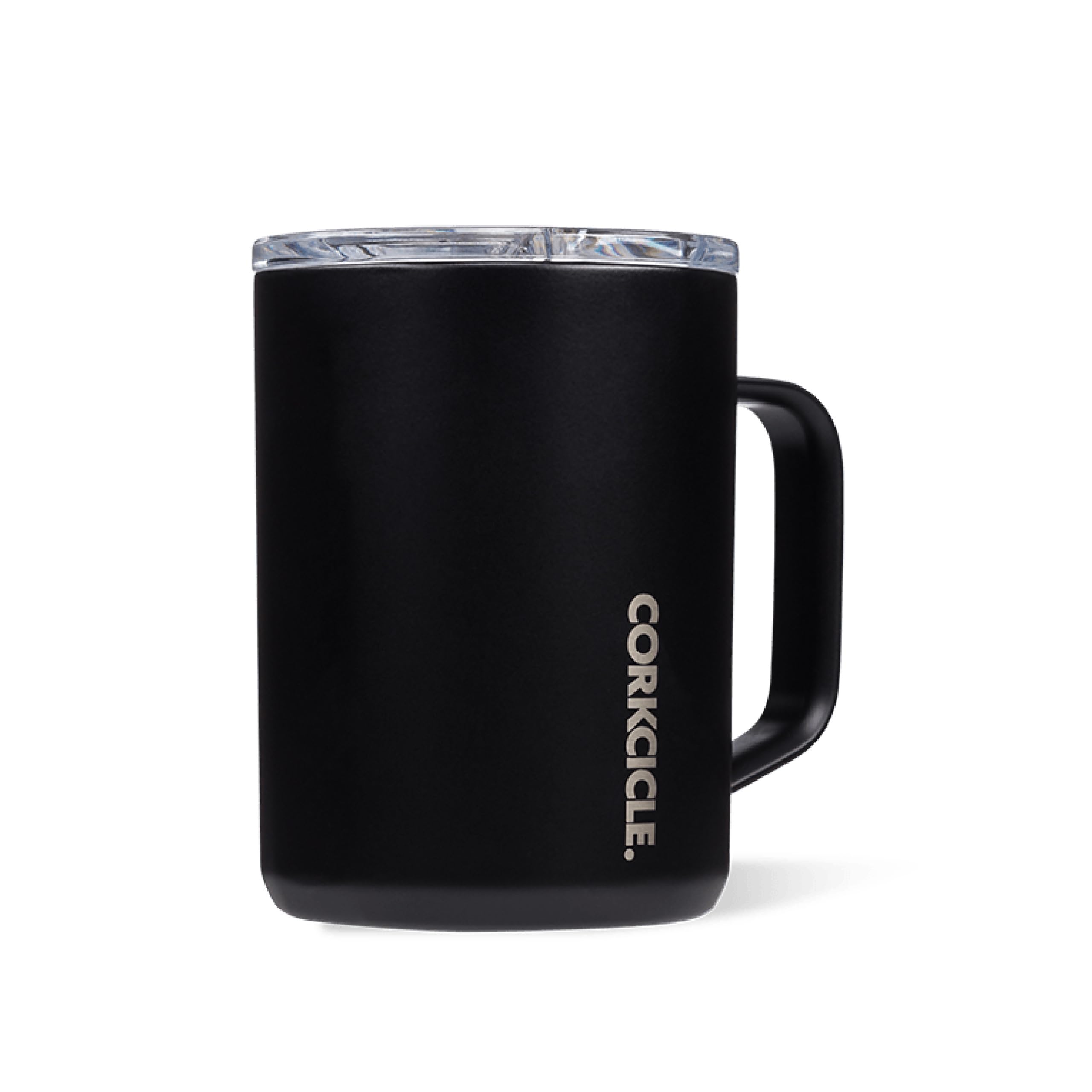 corkcicle-classic-coffee-mug-16-oz-triple-insulated-stainless-steel-black-shatte image 1