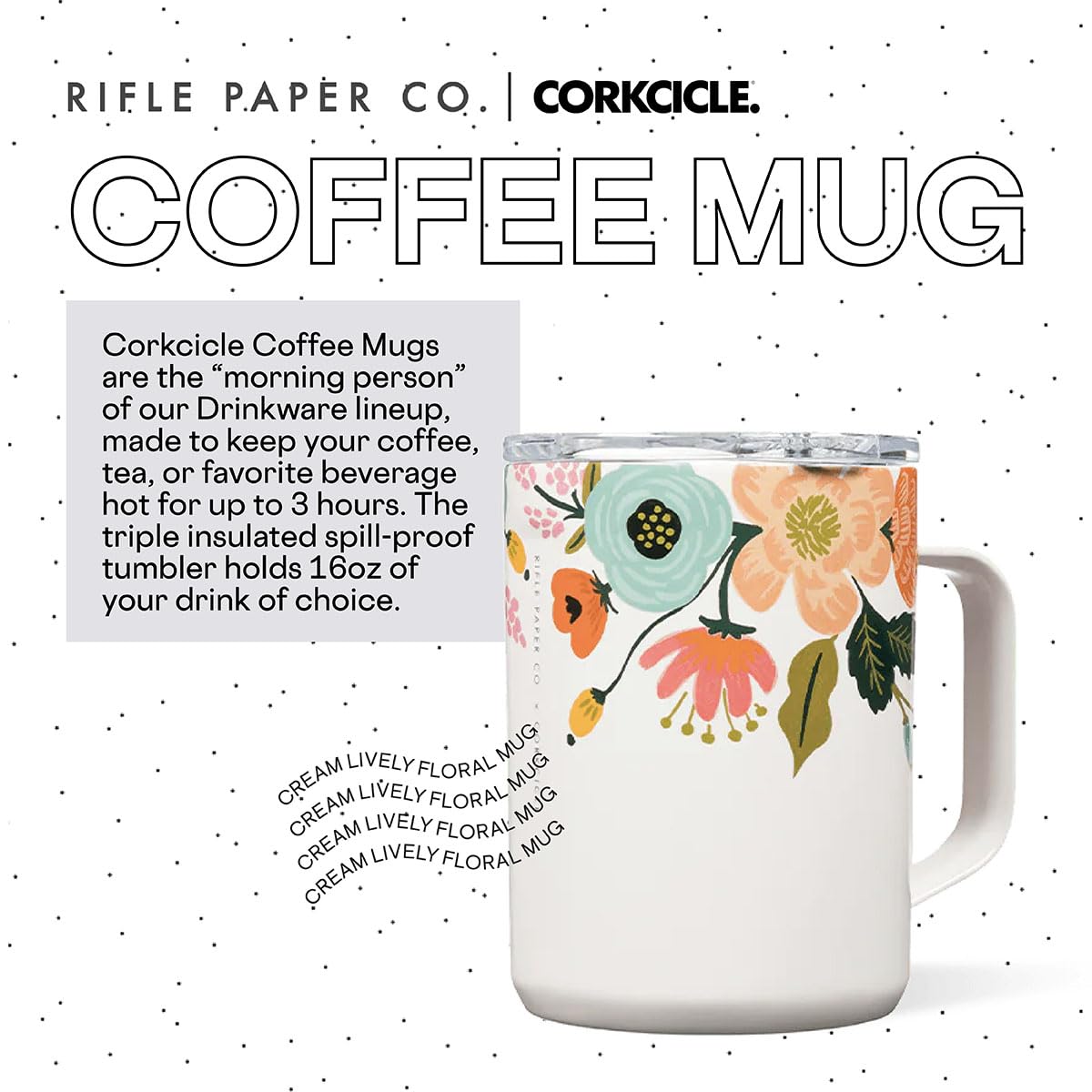 corkcicle-x-rifle-paper-co-triple-insulated-coffee-mug-with-handle-16-oz-cream-l image 2
