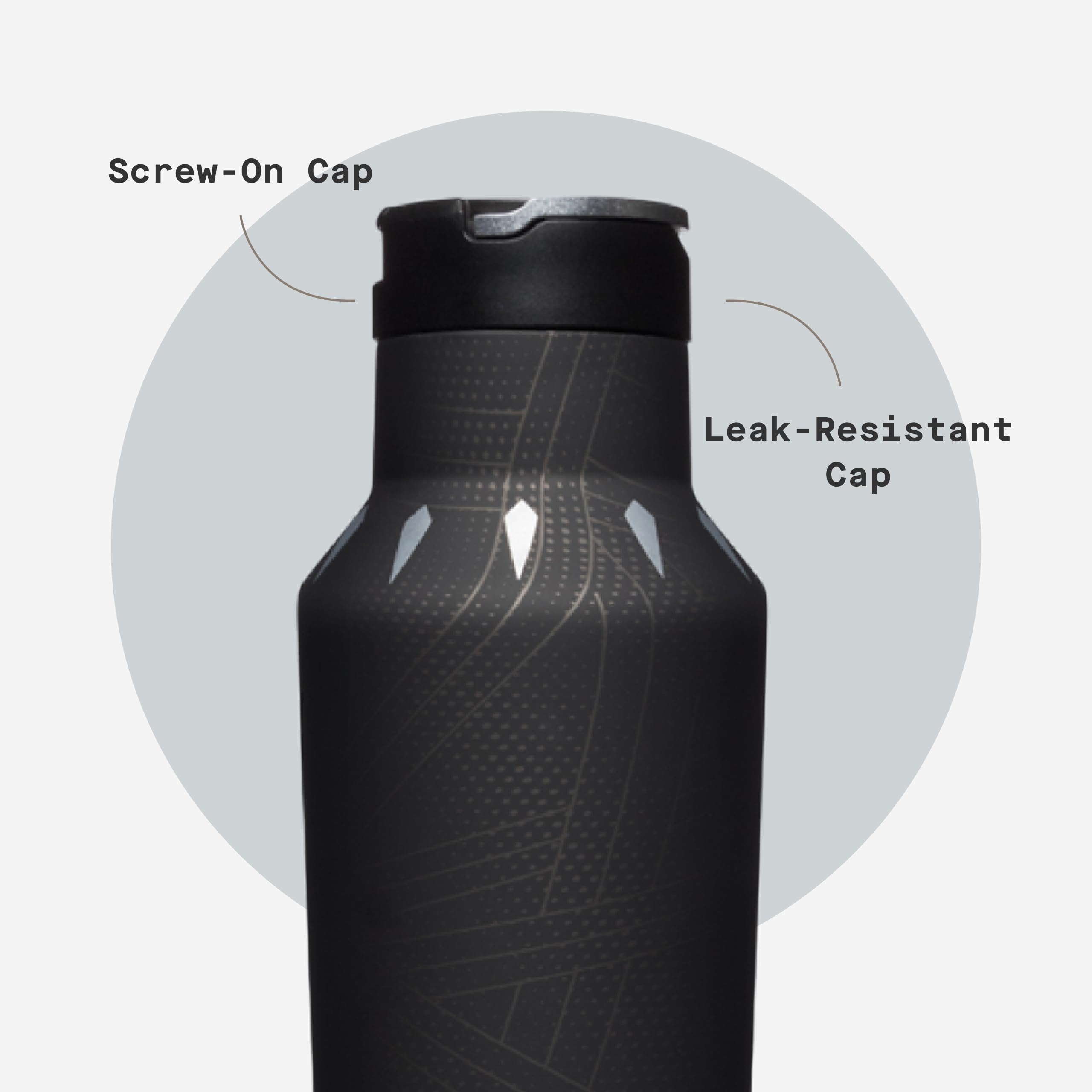 corkcicle-sport-canteen-20oz-black-panther image 5