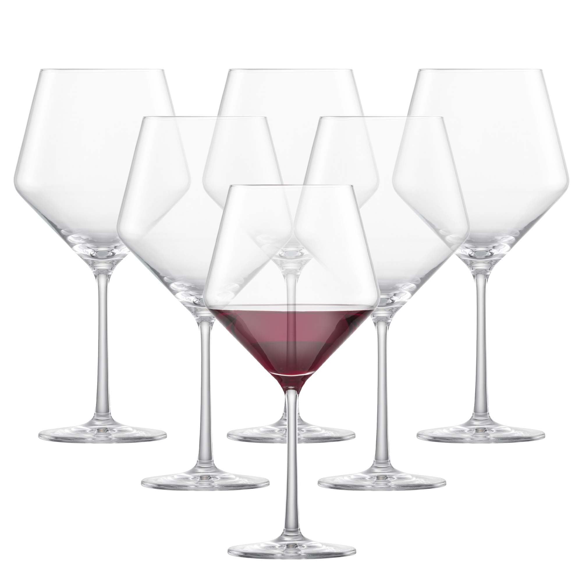 schott-zwiesel-pure-burgundy-red-wine-glasses-set-of-6-23-oz-tritan-crystal-dish image 1