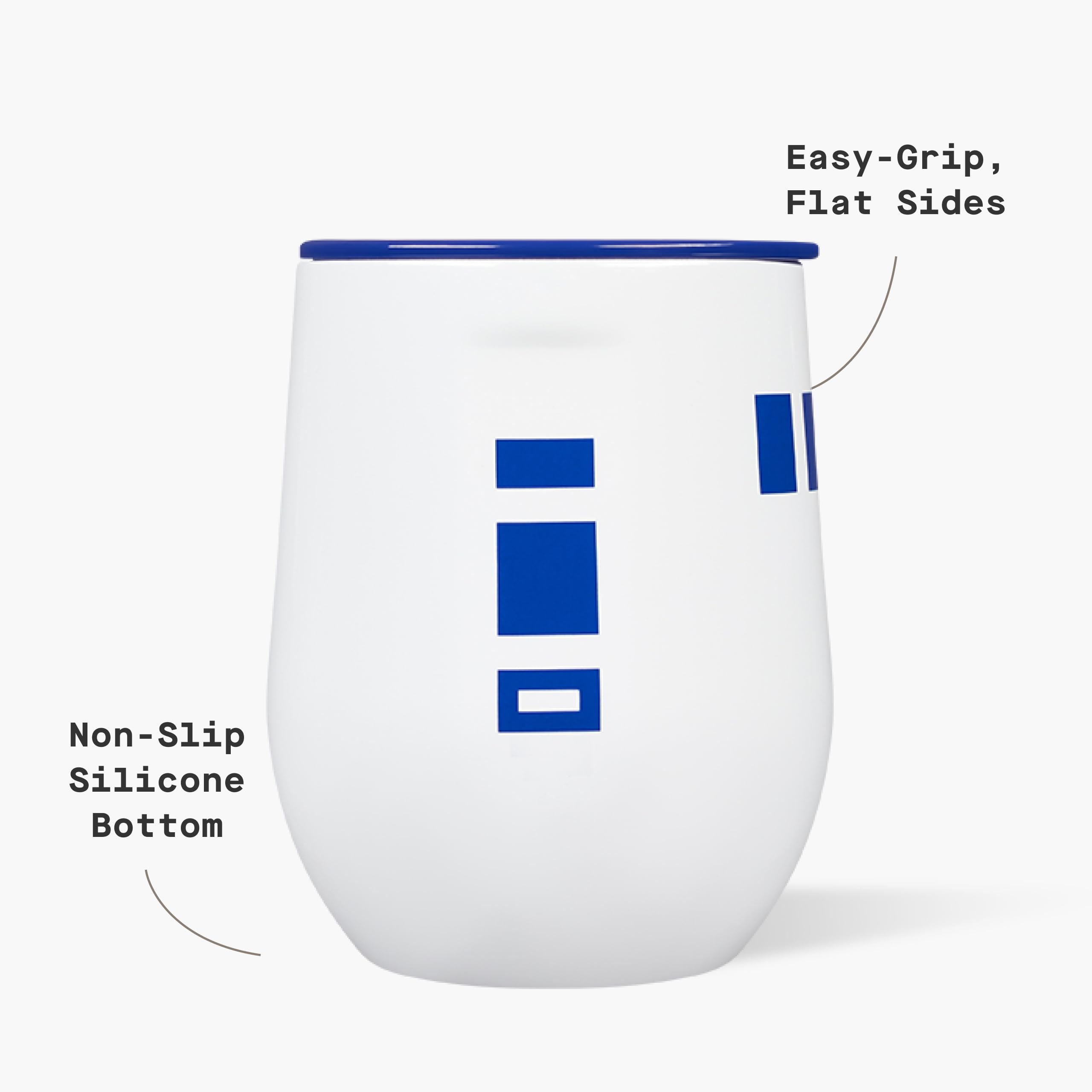 corkcicle-disney-r2-d2-stemless-wine-glass-tumbler-12-oz-triple-insulated-stainl image 4