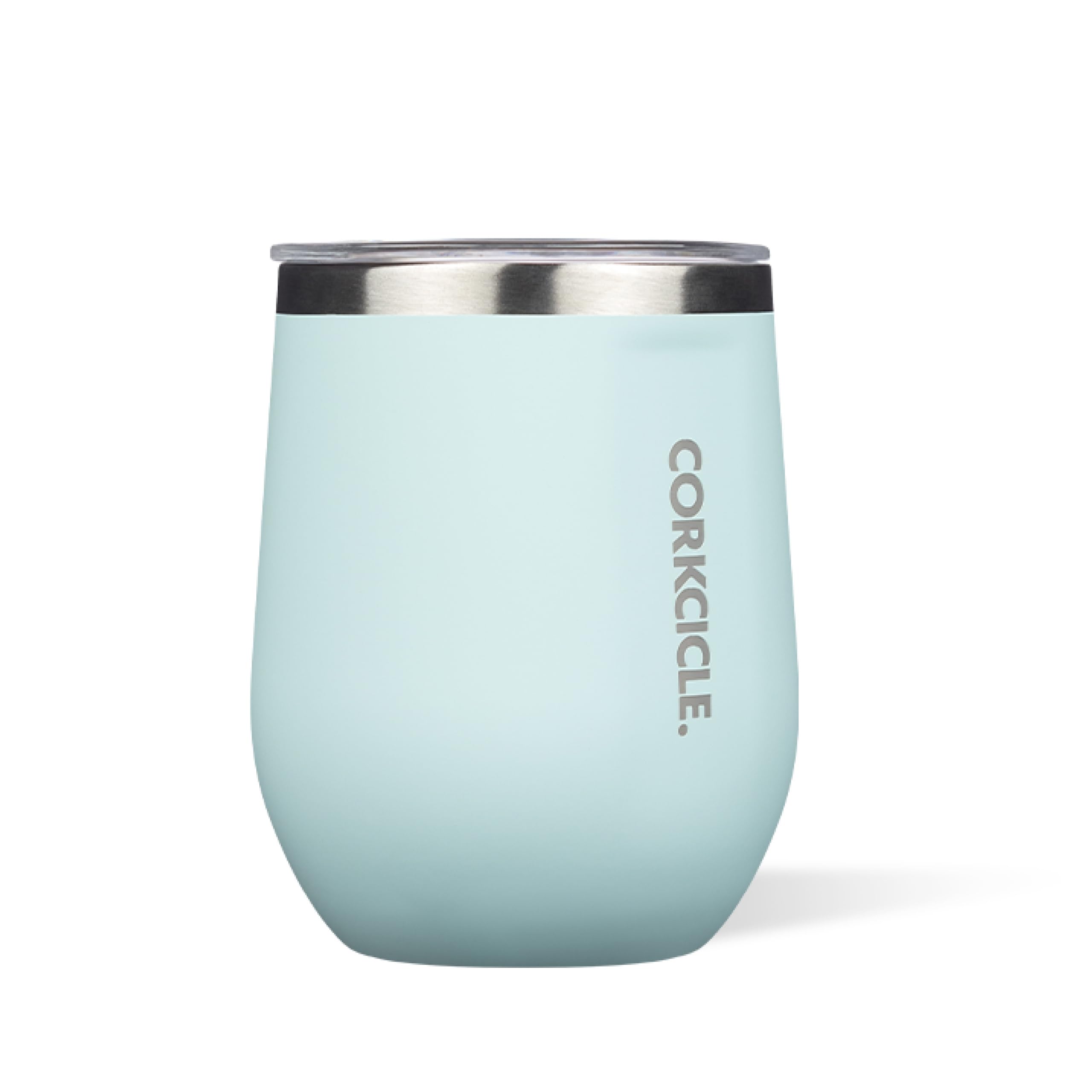 corkcicle-stemless-wine-tumbler-12-oz-gloss-powder-blue-triple-insulated-stainle image 1