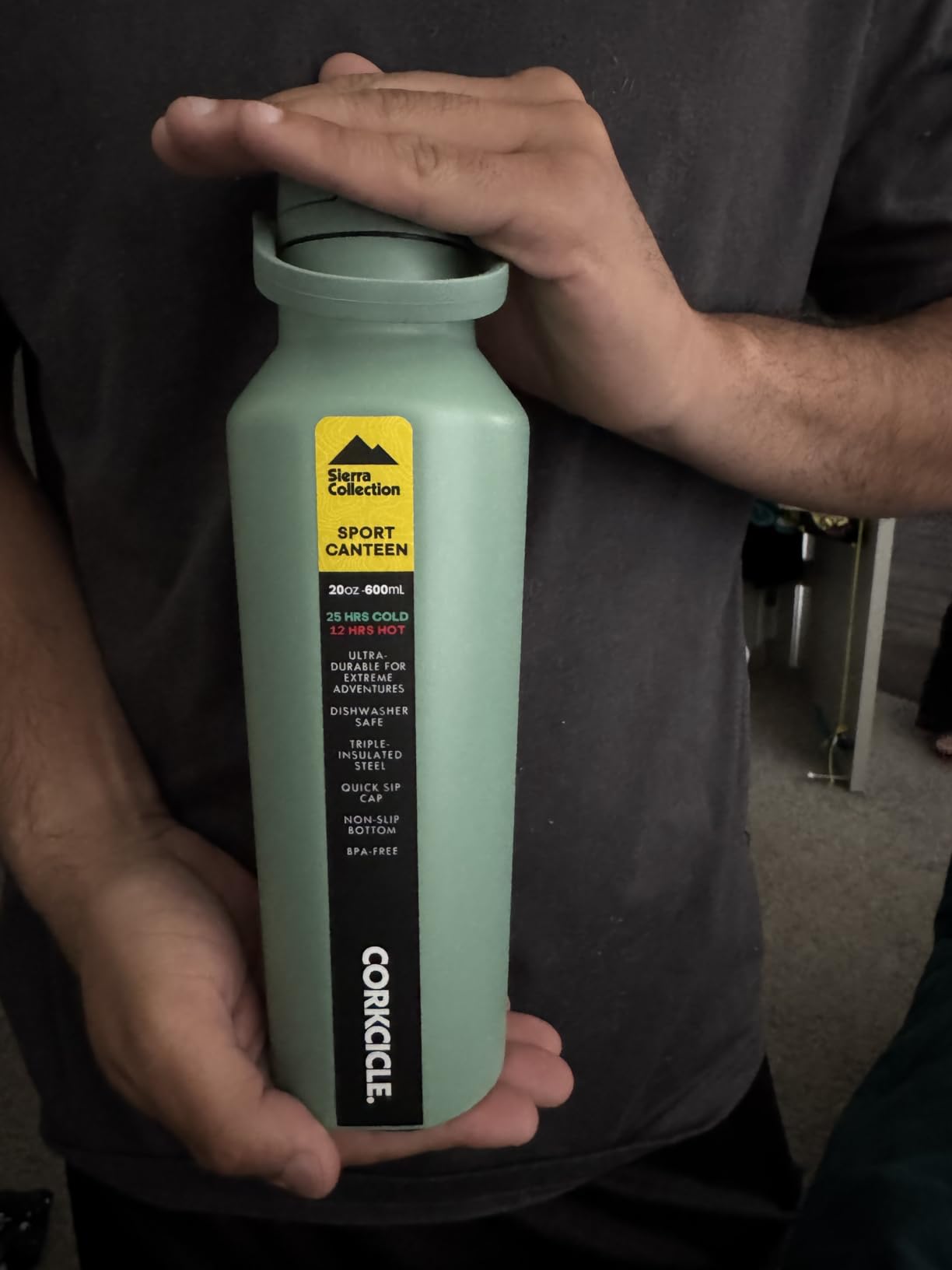 Solid bottle
