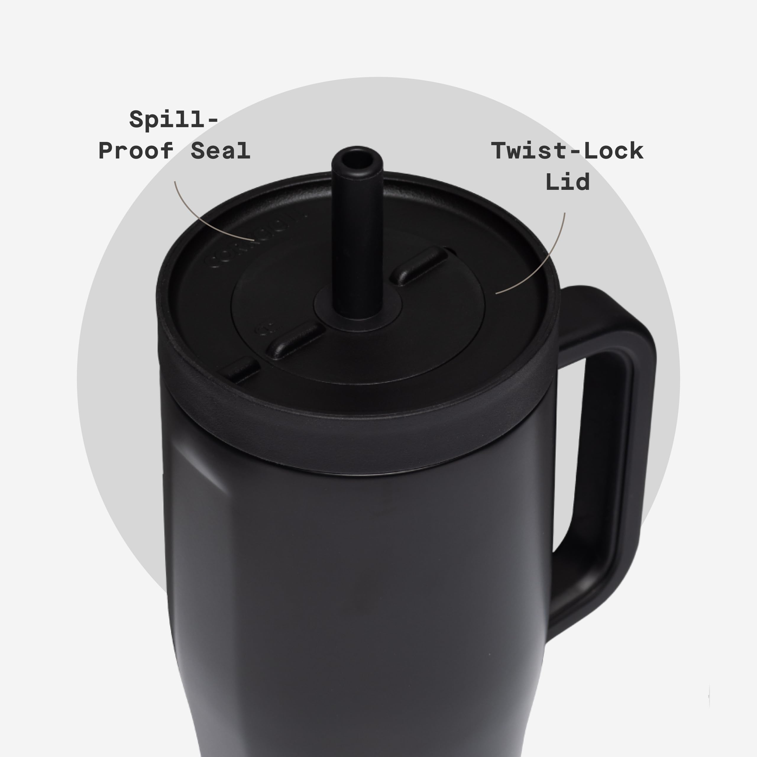 corkcicle-cruiser-insulated-tumbler-with-handle-22-oz-matte-black image 5