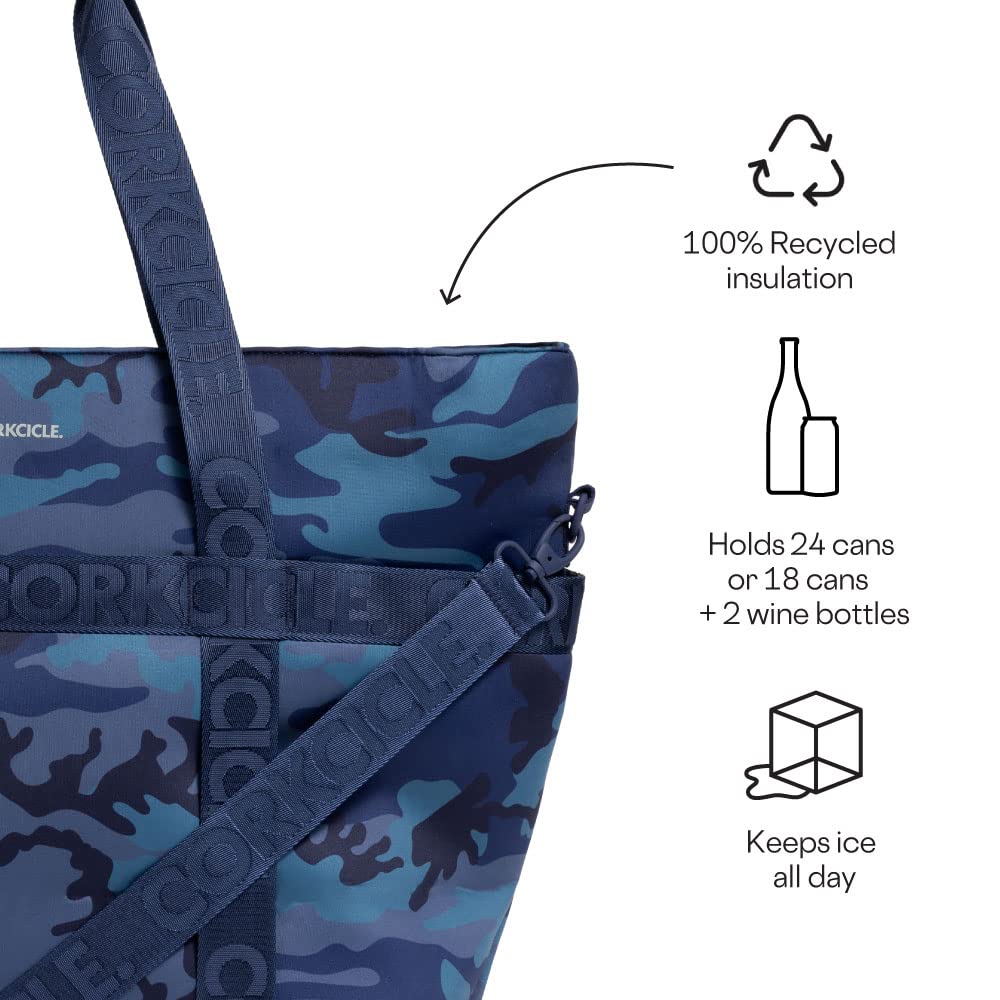 corkcicle-estelle-tote-insulated-large-cooler-bag-with-padded-shoulder-strap-nav image 6