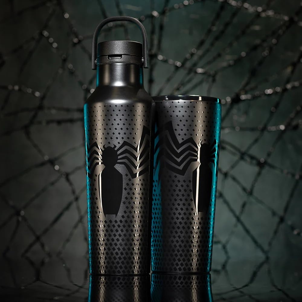 corkcicle-marvel-sport-canteen-20-oz-venom-insulated-stainless-steel-water-bottl image 5