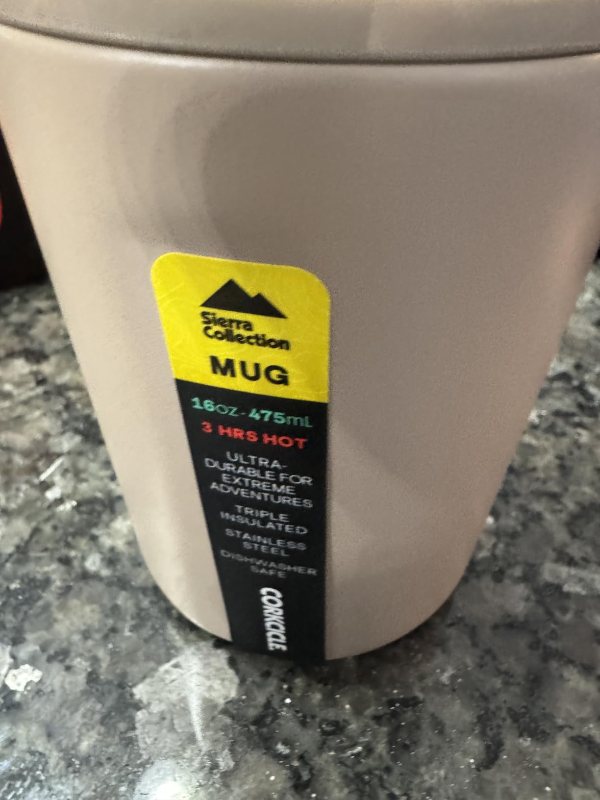 Nice mug, but not for tea