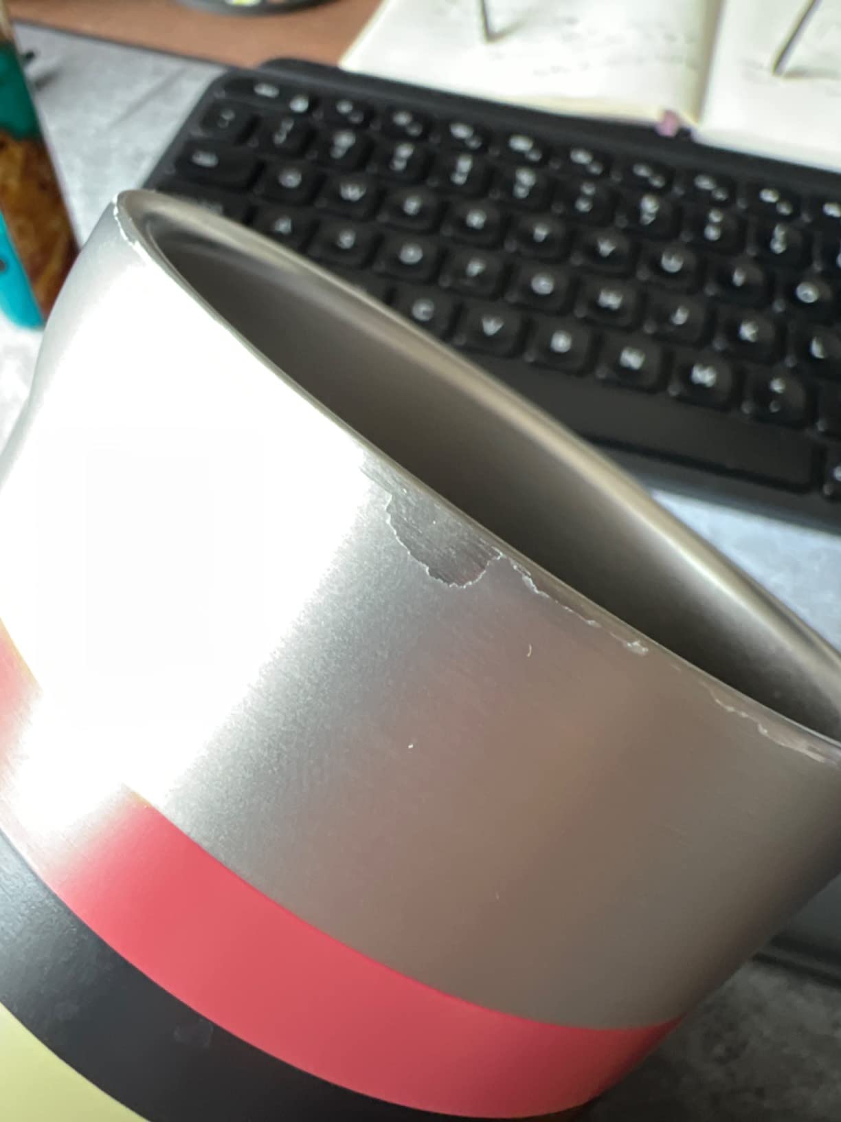 Lid broke